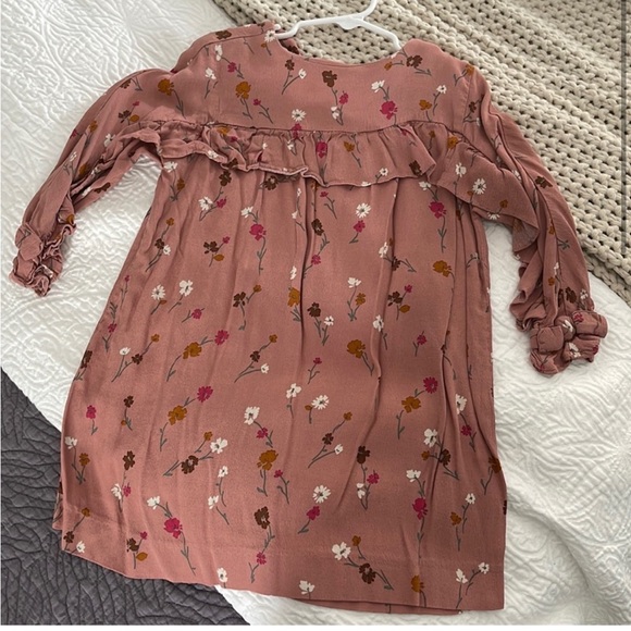 ZARA Girls Floral Dress - Picture 4 of 4